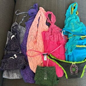 Lot of lingerie small medium Cosabella Victoria Secret